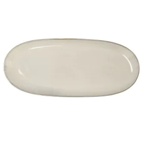 Serving Platter Bidasoa Ikonic White Ceramic 36 x 16 cm (Pack 2x) by Bidasoa, Plates and dishes - Ref: S2706126, Price: 31,74...