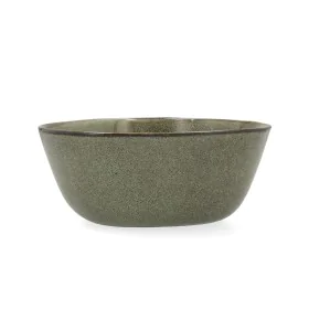 Salad Bowl Bidasoa Ikonic Ceramic Green (20 x 19,5 x 8,5 cm) (Pack 3x) by Bidasoa, Bowls and large cups - Ref: S2706128, Pric...