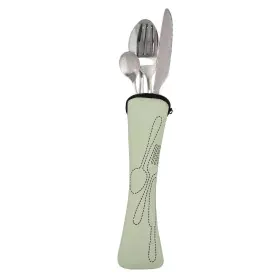 Set di Posate Quid Verde 5 Pezzi Metallo di Quid, Set di posate - Rif: S2706344, Prezzo: 5,57 €, Sconto: %