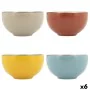 Bowl Quid Frappe Colorado Ceramic Multicolour (510 ml) (Pack 6x) by Quid, Bowls and large cups - Ref: S2706565, Price: 19,75 ...