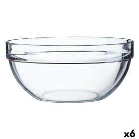 Saladeira Luminarc Transparente Vidro (20 cm) (6 Unidades) de Luminarc, Travessas e taças - Ref: S2706646, Preço: 22,97 €, De...