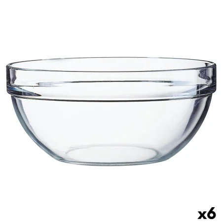 Saladeira Luminarc Transparente Vidro (Ø 26 cm) (6 Unidades) de Luminarc, Travessas e taças - Ref: S2706647, Preço: 32,94 €, ...