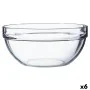 Saladeira Luminarc Transparente Vidro (Ø 26 cm) (6 Unidades) de Luminarc, Travessas e taças - Ref: S2706647, Preço: 32,94 €, ...