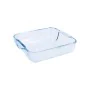 Serving Platter Pyrex Classic Squared Transparent Glass 25 x 22 x 6 cm (6 Units) by Pyrex, Plates and dishes - Ref: S2706676,...