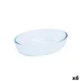 Travessa para o Forno Pyrex Classic Vidrio Transparente Vidro Ovalada 26 x 18 x 7 cm (6 Unidades) de Pyrex, Tabuleiros de for...