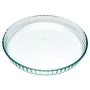 Cake Mould Pyrex Classic Vidrio Transparent Glass Flat Circular 25 x 25 x 4 cm 6 Units by Pyrex, Quiche and cake moulds - Ref...