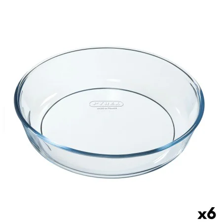 Backform Pyrex Classic Vidrio Durchsichtig Glas rund 26 x 26 x 6 cm 6 Stück von Pyrex, Quiche- und Tarteformen - Ref: S270668...