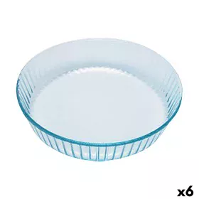 Molde para o Forno Pyrex Classic Redondo Transparente 27 x 27 x 6 cm (6 Unidades) de Pyrex, Formas para quiches e tartes - Re...