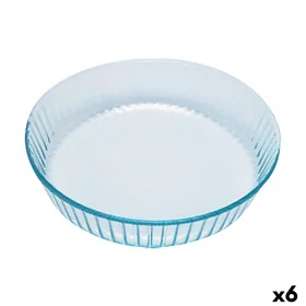 Oven Mould Pyrex Classic Circular Transparent 27 x 27 x 6 cm (6 Units) by Pyrex, Quiche and cake moulds - Ref: S2706685, Pric...