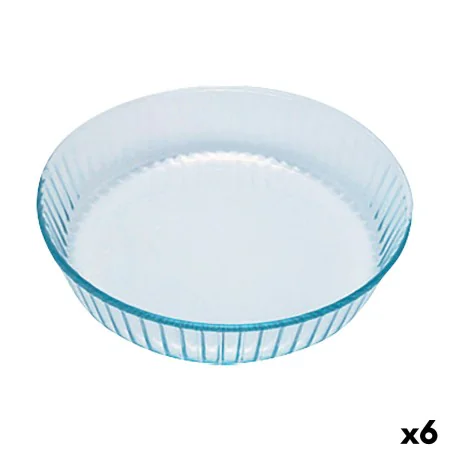 Molde para Horno Pyrex Classic Redondo Transparente 27 x 27 x 6 cm (6 Unidades) de Pyrex, Moldes para quiche y tarta - Ref: S...