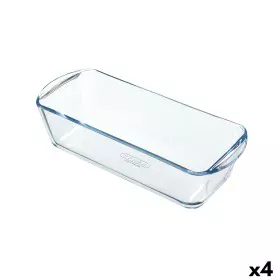 Backform Pyrex Classic Vidrio rechteckig Durchsichtig Glas 28 x 11 x 8 cm (4 Stück) von Pyrex, Brotbackformen - Ref: S2706688...