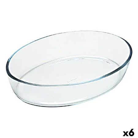 Ofenschüssel Pyrex Classic Vidrio Durchsichtig Glas Oval 35 x 24 x 7 cm (6 Stück) von Pyrex, Brat- & Schmorpfannen - Ref: S27...