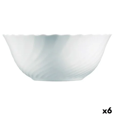 Saladeira Luminarc Trianon Branco Vidro (24 cm) (6 Unidades) de Luminarc, Travessas e taças - Ref: S2706702, Preço: 23,89 €, ...