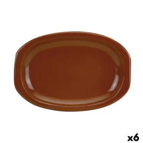 Teglia da Cucina Raimundo Barro Profesional Argilla cotta Marrone 6 Unità 36 x 25 cm di Raimundo, Piatti e teglie - Rif: S270...