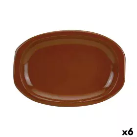 Teglia da Cucina Raimundo Barro Profesional Argilla cotta Marrone 6 Unità 36 x 25 cm di Raimundo, Piatti e teglie - Rif: S270...