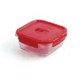 Porta pranzo Ermetico Luminarc Pure Box 760 ml Rosso Vetro (6 Unità) di Luminarc, Conservazione di alimenti - Rif: S2706850, ...