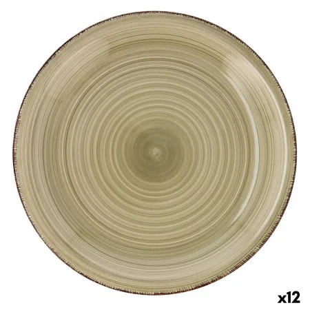 Flat plate Quid Vita Natura Ceramic Green Ø 27 cm (12 Units) by Quid, Plates and dishes - Ref: S2706866, Price: 41,83 €, Disc...