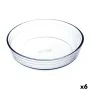 Cake Mould Ô Cuisine Ocuisine Vidrio Transparent Glass Circular 23 x 23 x 6 cm 6 Units by Ô Cuisine, Quiche and cake moulds -...