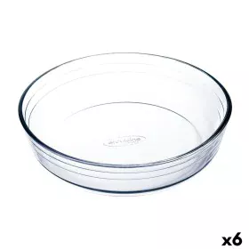 Stampo per Torte Ô Cuisine Ocuisine Vidrio Trasparente Vetro Rotondo 23 x 23 x 6 cm 6 Unità di Ô Cuisine, Stampi per quiche e...