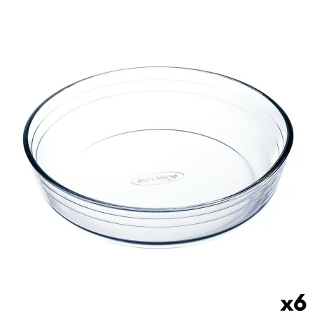 Molde para Bolos Ô Cuisine Ocuisine Vidrio Transparente Vidro Redondo 23 x 23 x 6 cm 6 Unidades de Ô Cuisine, Formas para qui...