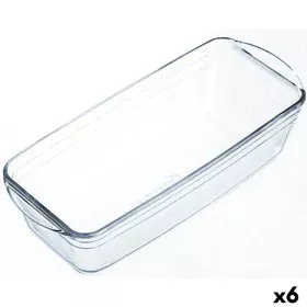 Stampo da Forno Ô Cuisine Rettangolare 29 x 12 x 8 cm Trasparente (6 Unità) di Ô Cuisine, Teglie per pane - Rif: S2706881, Pr...