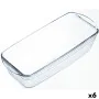 Molde para Horno Ô Cuisine Rectangular 29 x 12 x 8 cm Transparente (6 Unidades) de Ô Cuisine, Moldes para pan y plumcake - Re...