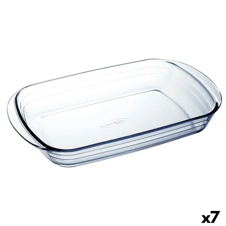 Ofenschüssel Ô Cuisine Ocuisine Vidrio Durchsichtig Glas rechteckig 32 x 20 x 6 cm (7 Stück) von Ô Cuisine, Brat- & Schmorpfa...