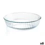 Moule pour four Ô Cuisine Rond 26 x 26 x 5,9 cm Transparent (6 Unités) de Ô Cuisine, Moules pour quiche et tarte - Réf : S270...