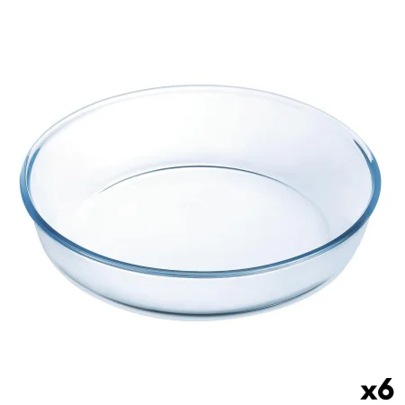 Backform Ô Cuisine Ocuisine Vidrio Durchsichtig Glas rund 26 x 26 x 6 cm 6 Stück von Ô Cuisine, Quiche- und Tarteformen - Ref...