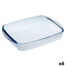 rechteckige Backform Ô Cuisine Ocuisine Vidrio Durchsichtig Glas 23 x 15 x 5 cm rechteckig (6 Stück) von Ô Cuisine, Kuchen- u...