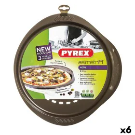 Moule à pizza Pyrex Asimetria Métal Ø 32 cm (6 Unités) de Pyrex, Plaques à pizza - Réf : S2706961, Prix : 71,81 €, Remise : %