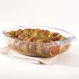 Travessa para o Forno Pyrex Irresistible Transparente Vidro Ovalada 39,5 x 27,5 x 7 cm (4 Unidades) de Pyrex, Tabuleiros de f...