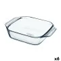 Fuente de Cocina Pyrex Irresistible Cuadrada Transparente Vidrio 6 Unidades 29,2 x 22,7 x 6,8 cm de Pyrex, Platos y fuentes -...