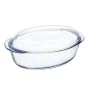 Ofenschüssel Pyrex Classic Vidrio Durchsichtig Glas 33 x 20 x 10 cm mit Deckel (3 Stück) von Pyrex, Brat- & Schmorpfannen - R...