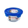 Hermetic Lunch Box Pyrex Cook & go 15,5 x 15,5 x 8,5 cm Blue 700 ml Glass (6 Units) by Pyrex, Food storage - Ref: S2706985, P...