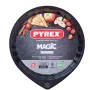 Molde para Tartas Pyrex Magic Negro Metal Plano Redondo Ø 30 cm 6 Unidades de Pyrex, Moldes para quiche y tarta - Ref: S27070...