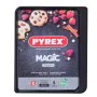 Moule pour four Pyrex Magic Noir Plat Métal 33 x 25 cm (6 Unités) de Pyrex, Moules pour gâteaux et biscuits - Réf : S2707020,...