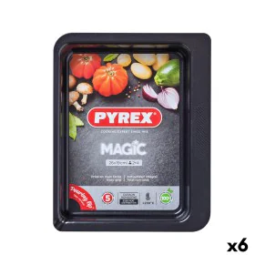 Travessa para o Forno Pyrex Magic Retangular 26 x 18 cm Metal 6 Unidades de Pyrex, Tabuleiros de forno - Ref: S2707022, Preço...