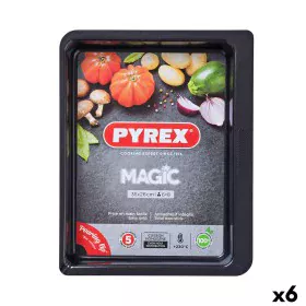 Fuente para Horno Pyrex Magic Rectangular Metal 35 x 26 cm 6 Unidades de Pyrex, Bandejas para horno - Ref: S2707024, Precio: ...