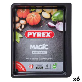 Plat de Four Pyrex Magic Rectangulaire Métal 6 Unités 40 x 31 cm de Pyrex, Plats à rôtir - Réf : S2707025, Prix : 90,85 €, Re...