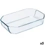 Oven Dish Pyrex Inspiration Transparent Glass Rectangular 30 x 20 x 6,45 cm (5 Units) by Pyrex, Roasting Pans - Ref: S2707028...