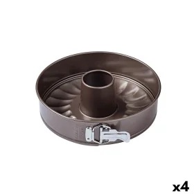 Kuchenspringform Pyrex Asimetria Ring Schwarz Metall 4 Stück Ø 26 cm von Pyrex, Kuchen- und Biskuit-Formen - Ref: S2707047, P...