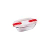 Porta pranzo Ermetico Pyrex Cook & Heat Rettangolare 400 ml 17 x 10 x 5 cm Trasparente Vetro (5 Unità) di Pyrex, Conservazion...