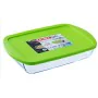 Fiambrera Rectangular con Tapa Pyrex Cook & store Transparente Silicona Vidrio (4,5 L) (4 Unidades) de Pyrex, Almacenamiento ...