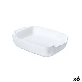 Fuente de Cocina Pyrex Signature Blanco Cerámica Rectangular 25 x 19 x 7 cm (6 Unidades) de Pyrex, Platos y fuentes - Ref: S2...