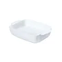 Serving Platter Pyrex Signature White Ceramic Rectangular 25 x 19 x 7 cm (6 Units) by Pyrex, Plates and dishes - Ref: S270708...