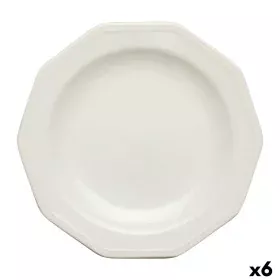 Piatto da Dolce Churchill Artic Ceramica Bianco servizio di piatti (Ø 20,5 cm) (6 Unità) di Churchill, Piatti e teglie - Rif:...