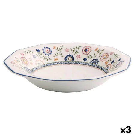 Salatschüssel Churchill Bengal aus Keramik Porcelæn Ø 26,5 cm (3 Stück) von Churchill, Schalen und Schüsseln - Ref: S2707182,...