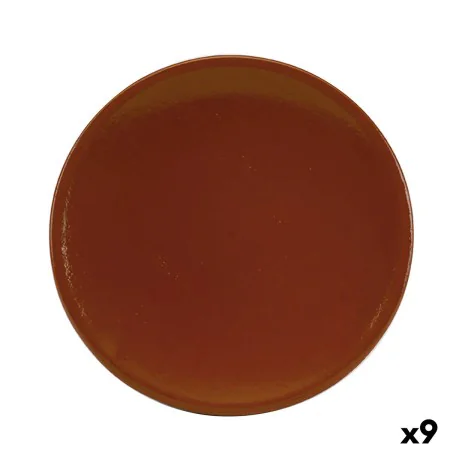 Plateau Raimundo Barro Profesional Marron Céramique Faïence Ø 28 cm Réfracteur (9 Unités) de Raimundo, Plats et plateaux - Ré...