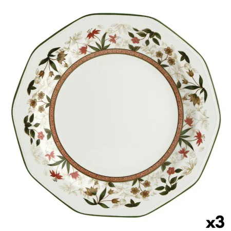 Serving Platter Queen´s By Churchill Assam Circular White Ceramic China crockery (3 Units) by Queen´s, Plates and dishes - Re...